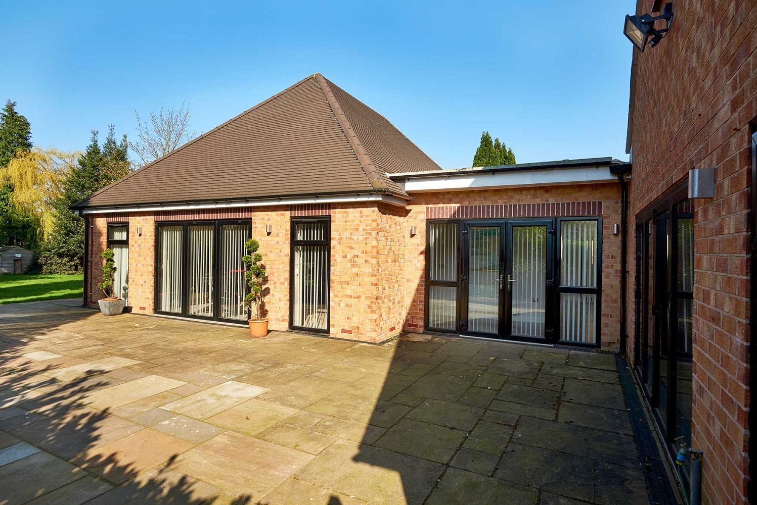Hydrotherapy pool within the extended Doncaster property